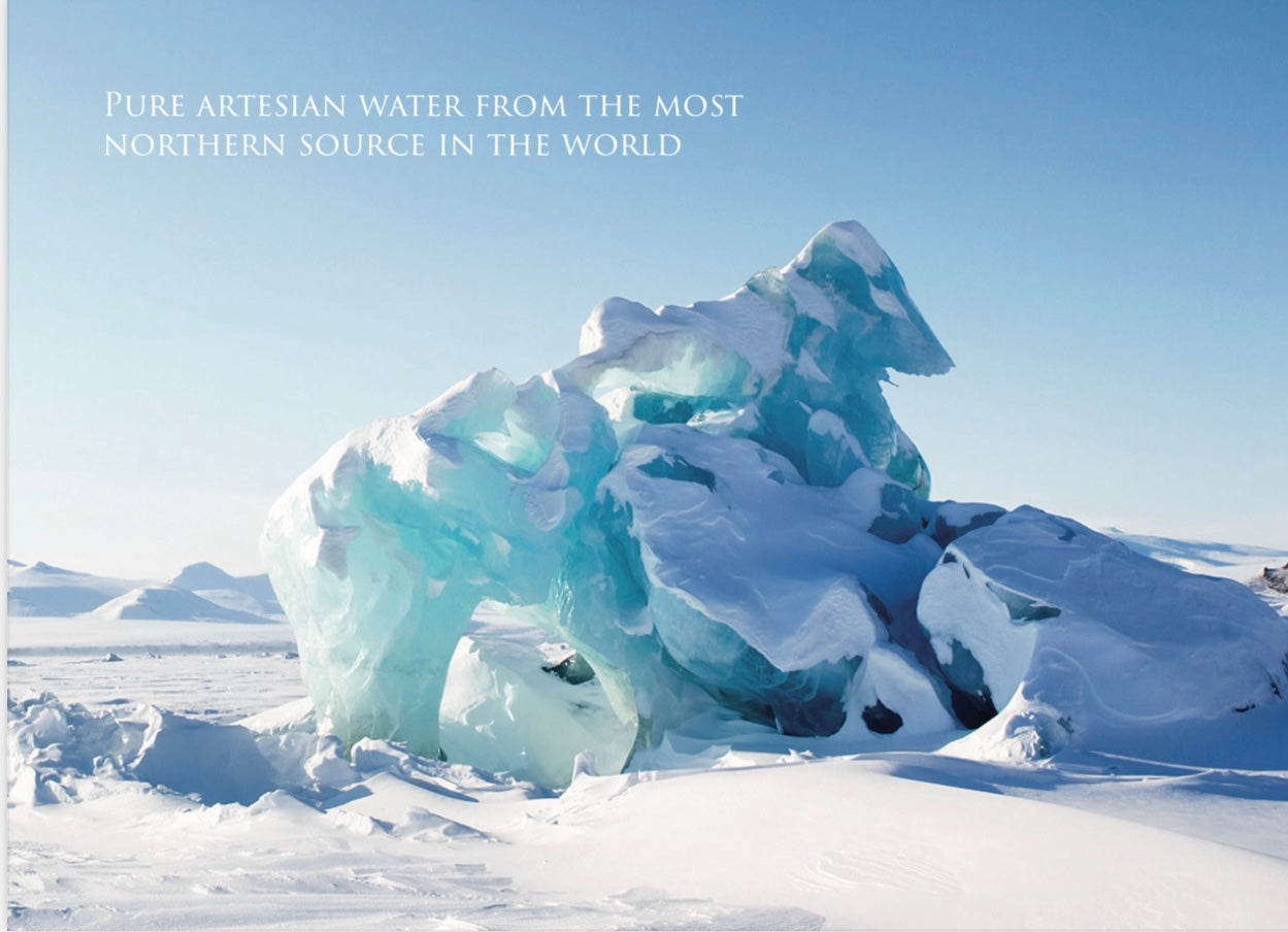 Arktisk landskap ved Polariskilden – Water of Norway